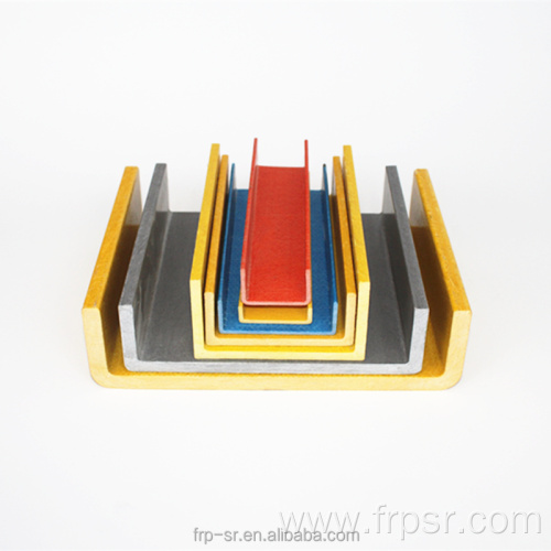 Fiberglass frp C channel U channel